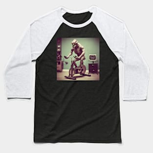 Indoor cycling monster Baseball T-Shirt